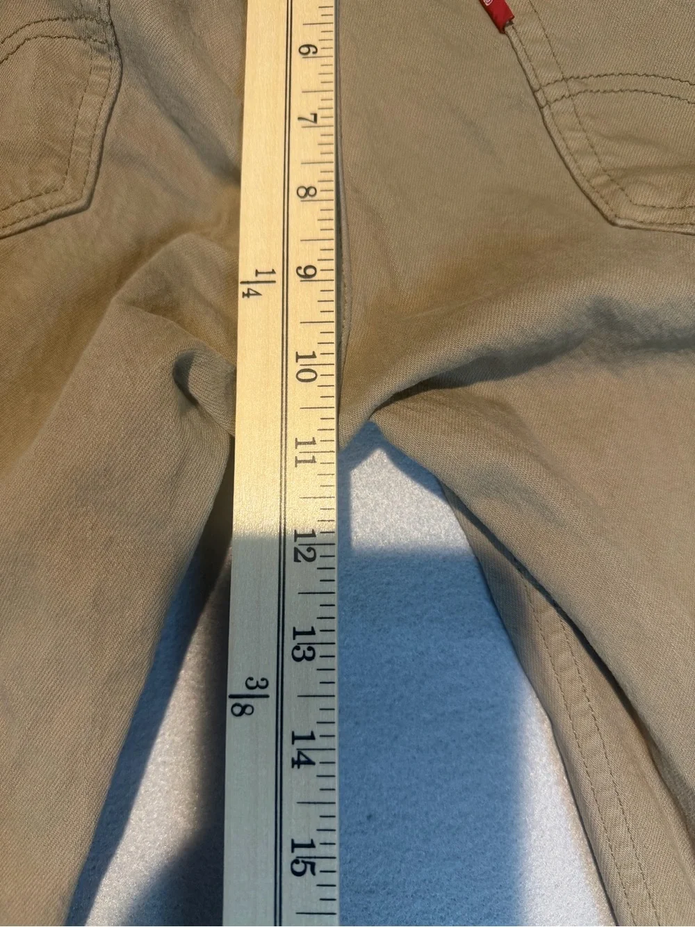 Levi's Slim Straight Khaki Jeans